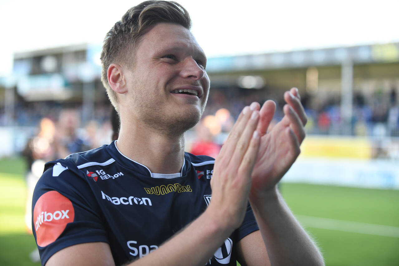 Benjamin Stokke går til Vålerenga. Her på Kristiansund stadion 9. juni 2018. Foto: Anders Tøsse / NTB scanpix