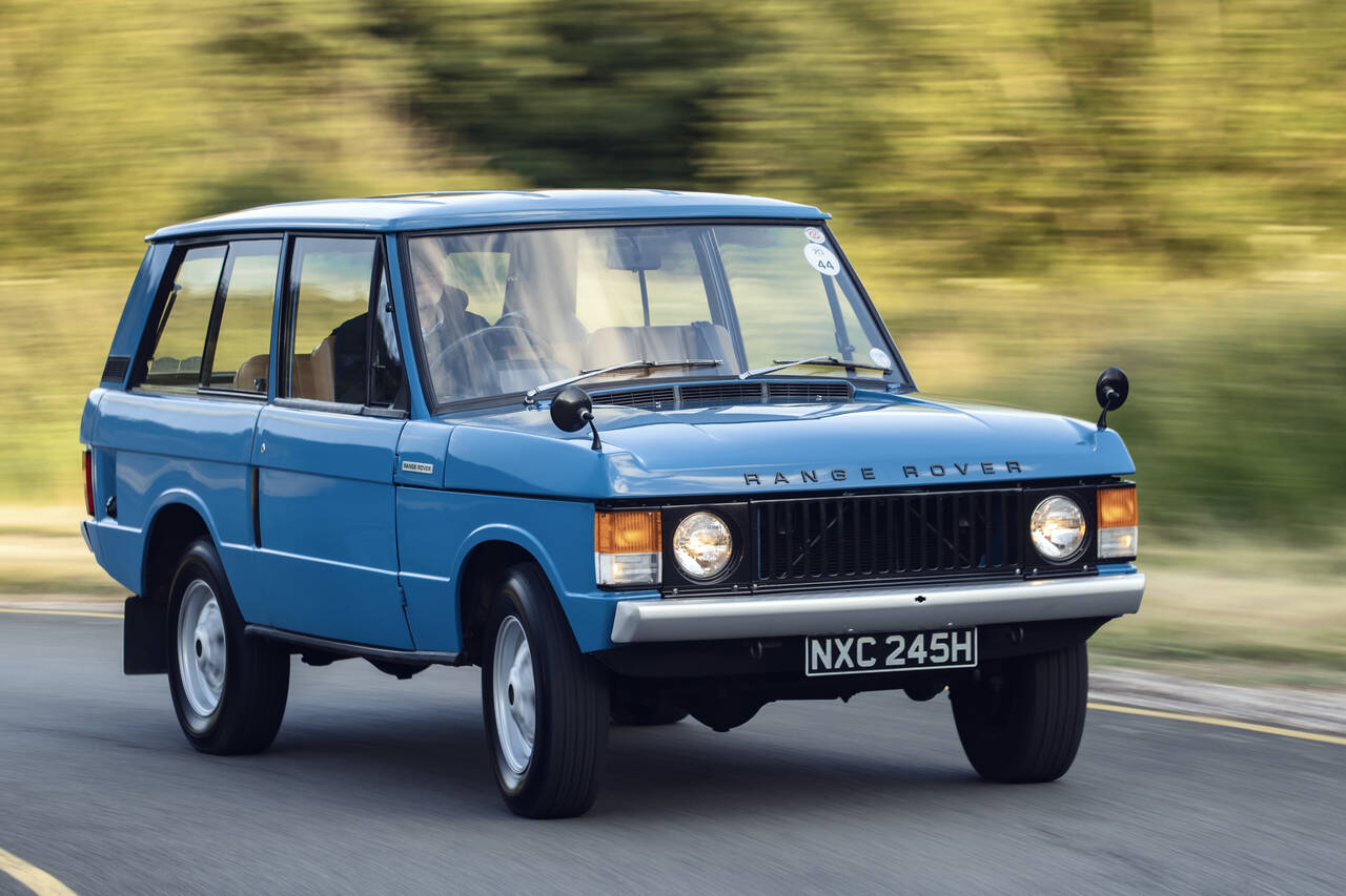JUBILERER: Den klassiske Range Rover-modellen kom på markedet for 50 år siden. Foto: Produsenten