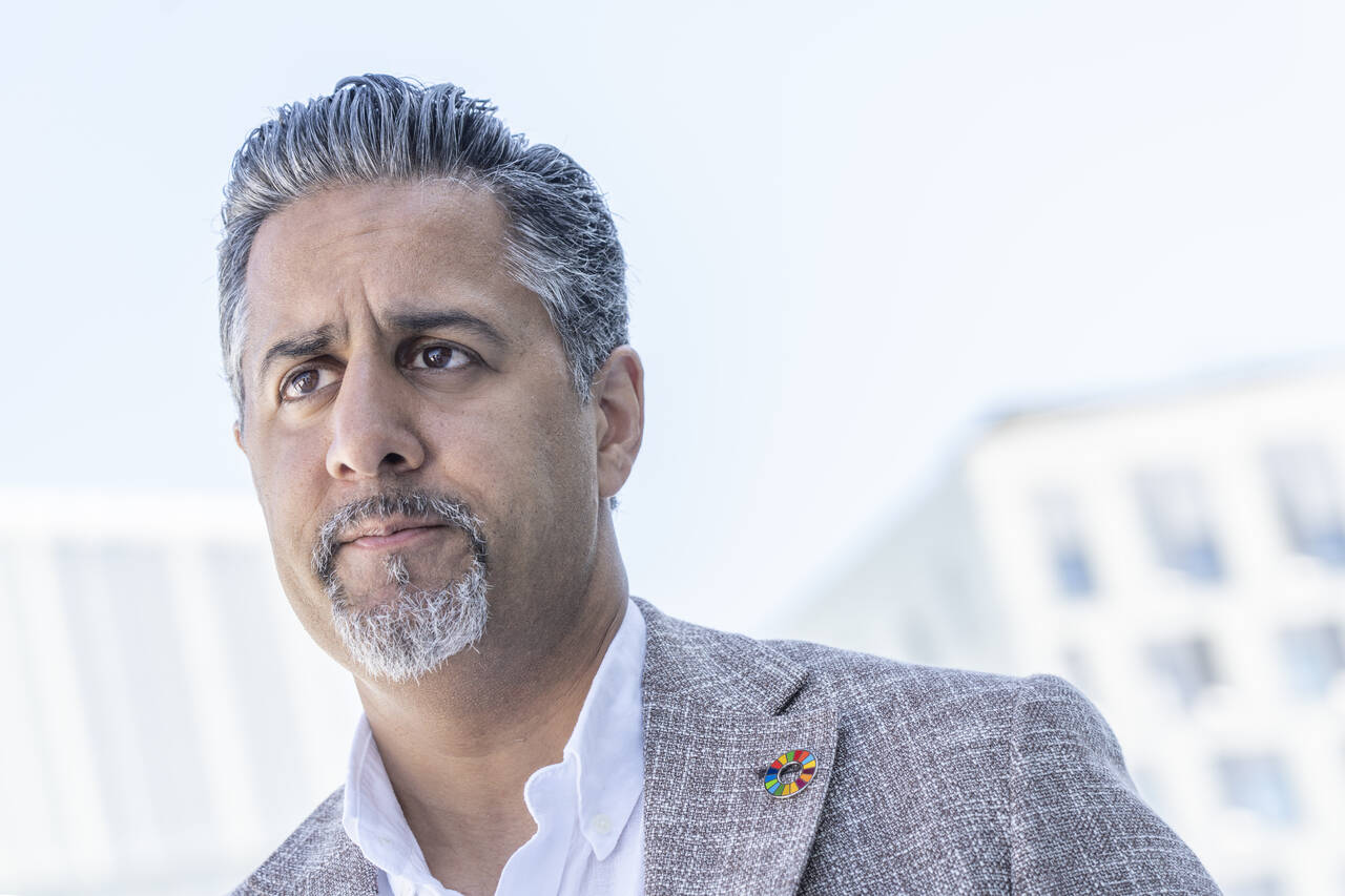 Fylkeslaget til Venstre i Møre og Romsdal foreslår kultur- og likestillingsminister Abid Raja som ny partileder. Foto: Ole Berg-Rusten / NTB scanpix