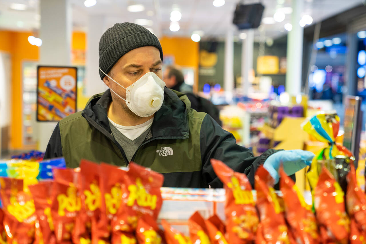 Matvareprisene gikk opp 1 prosent i april, noe som trakk opp konsumprisindeksen. Koronakrisen fikk konsekvenser for KPI, ifølge SSB. Foto: Thomas Brun / NTB scanpix