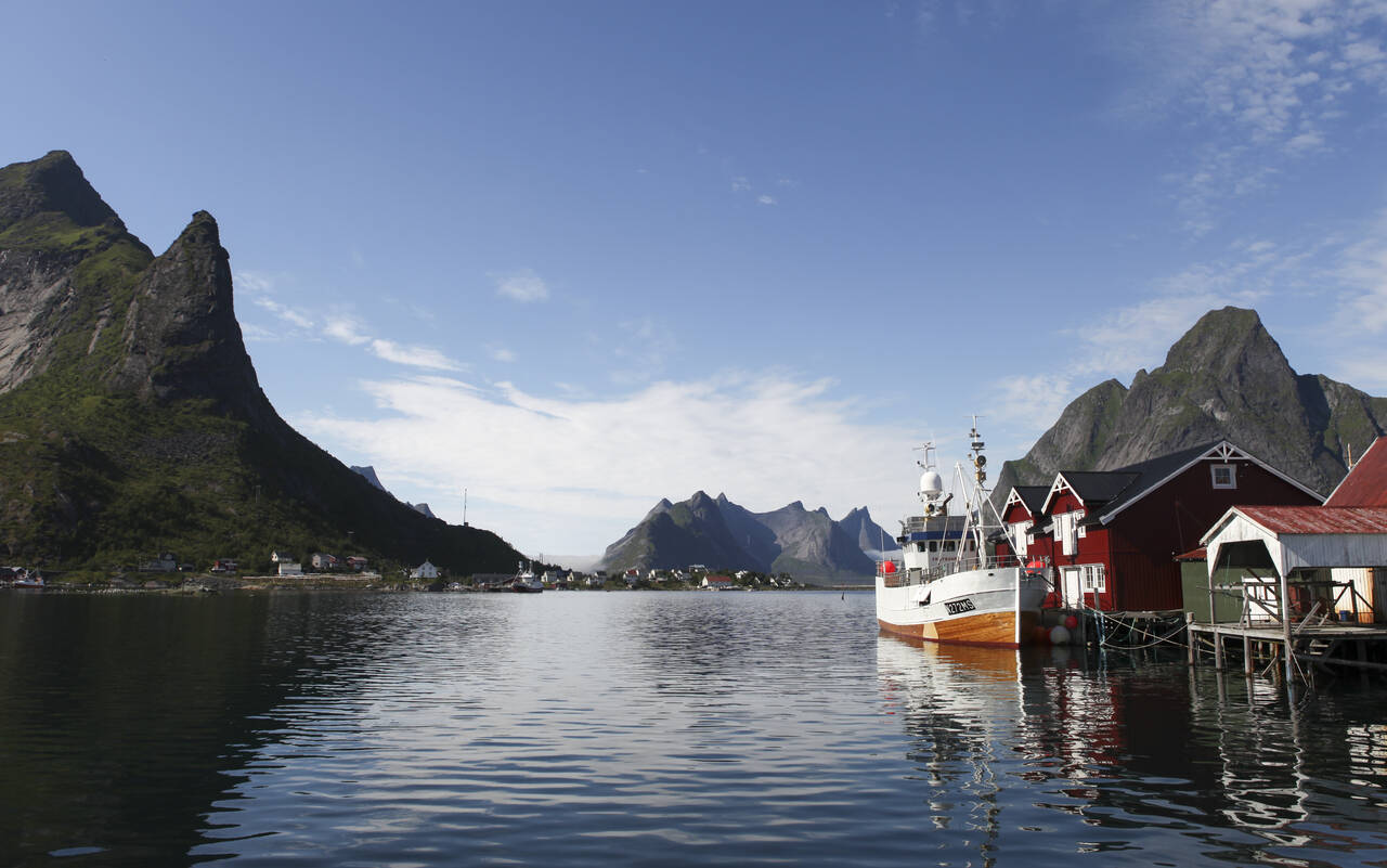 Oversiktsbilde fra Reine i Lofoten. Foto: Marianne Løvland / NTB scanpix