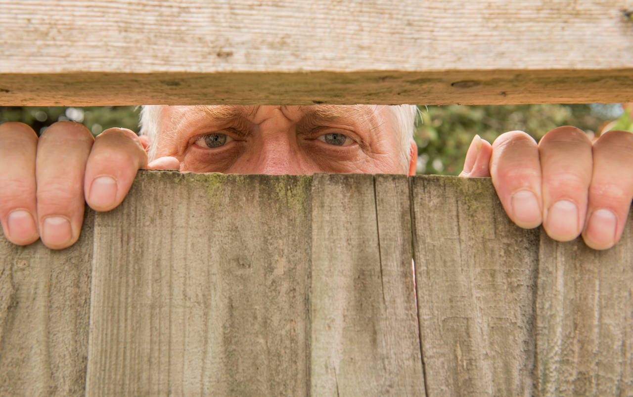 TETT PÅ: Denne våren og sommeren vil naboer trolig se mer til hverandre enn normalt. Det kan føre til gnisninger om man ikke tar noen forholdsregler, sier ekspertene. Foto: Shutterstock / NTB scanpix