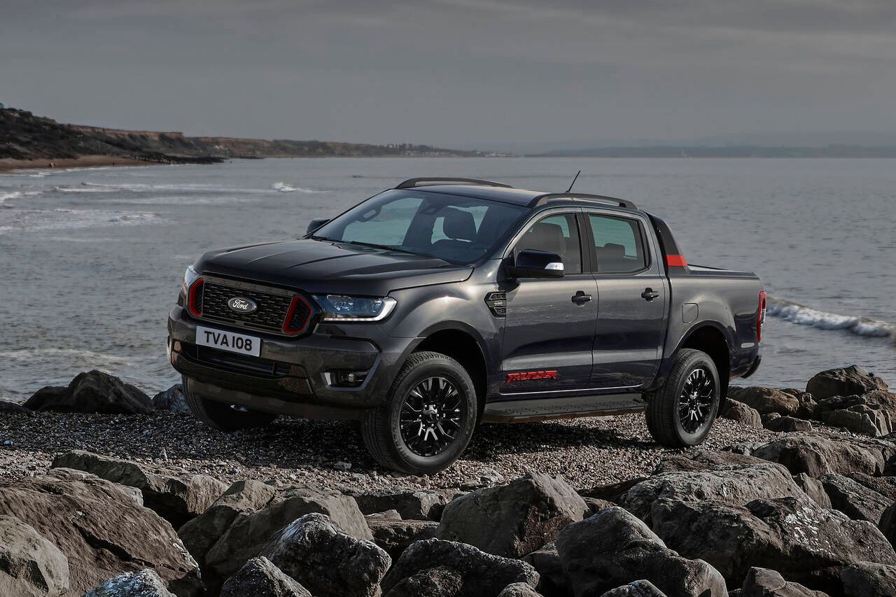 SELGER: Så langt i år er Ford Ranger Norges mest solgte pickup. Nå kommer en spesialutgave kalt Ranger Thunder. Foto: Produsenten