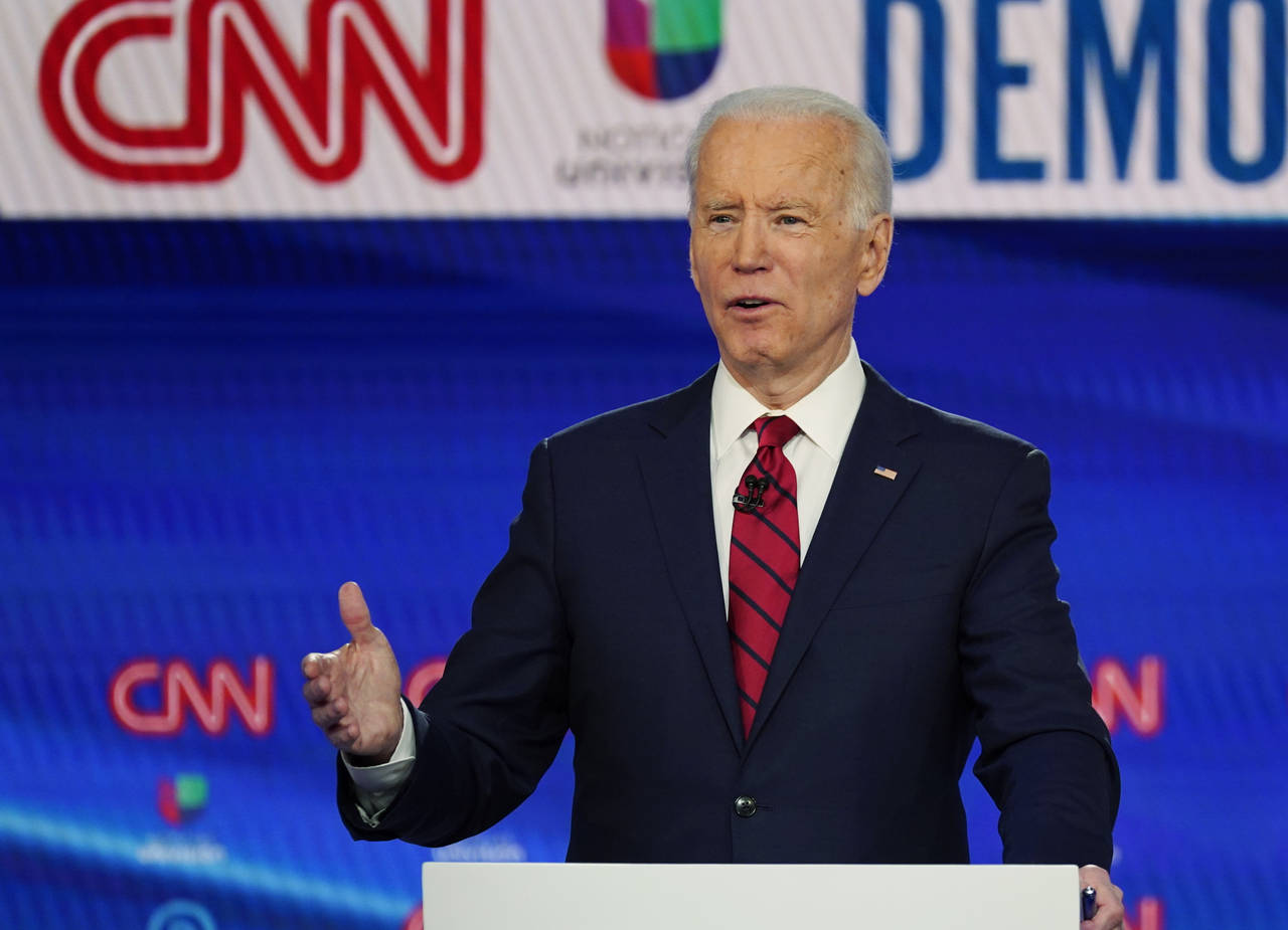 Tidligere visepresident Joe Biden har vunnet alle tirsdagens tre primærvalg. Foto: Evan Vucci / AP / NTB scanpix