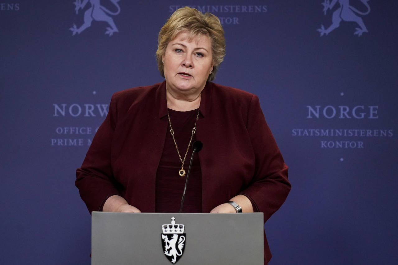 Statsminister Erna Solberg. Foto: Fredrik Hagen / NTB scanpix