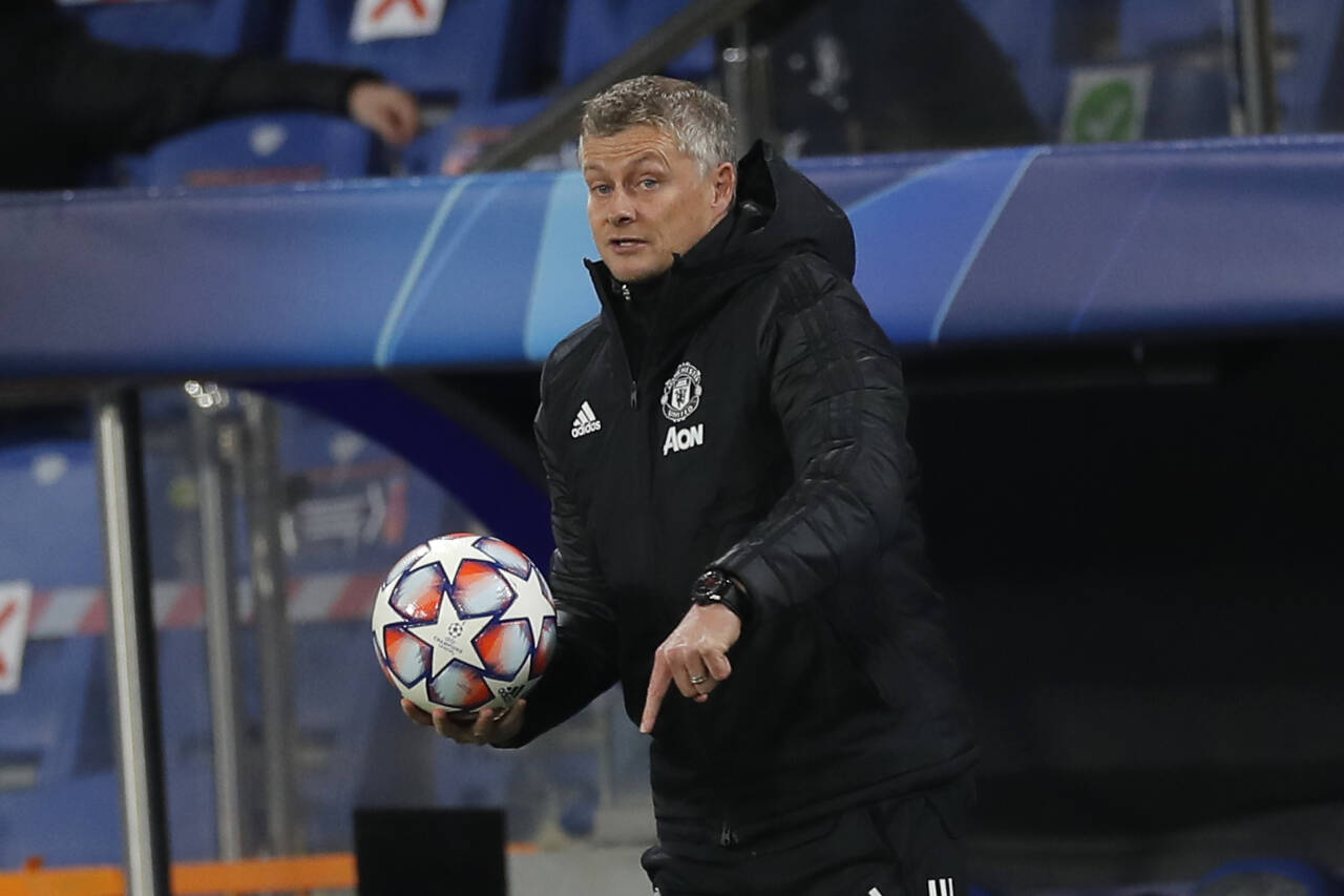 Ole Gunnar Solskjærs Manchester United gikk på et pinlig tap i mesterligaen mot tyrkiske Basaksehir onsdag. Foto: AP / NTB.