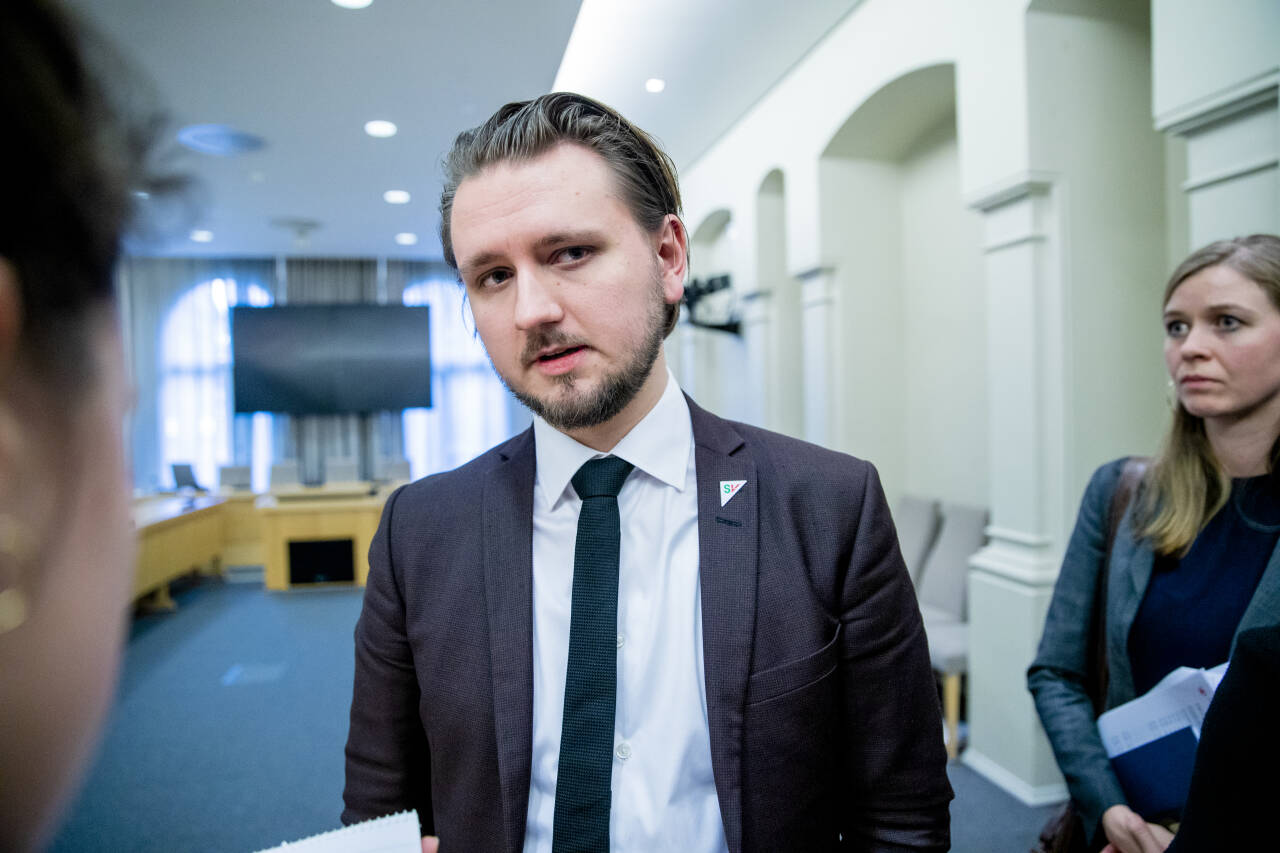 SVs Freddy André Øvstegård sitter i Stortingets kontroll- og konstitusjonskomité.Foto: Stian Lysberg Solum / NTB