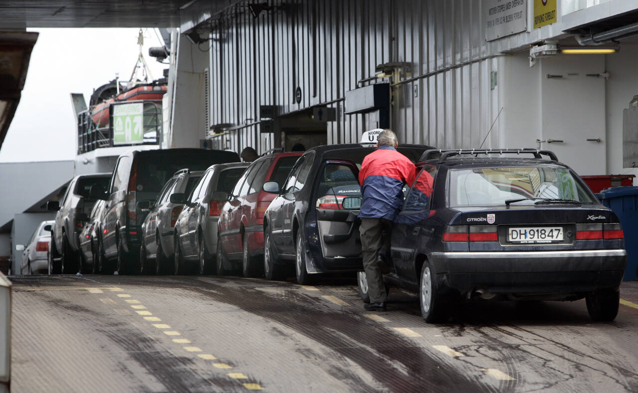 Det blir ikke manuell betaling på ferjene til neste år heller. Foto: Gorm Kallestad / NTB.