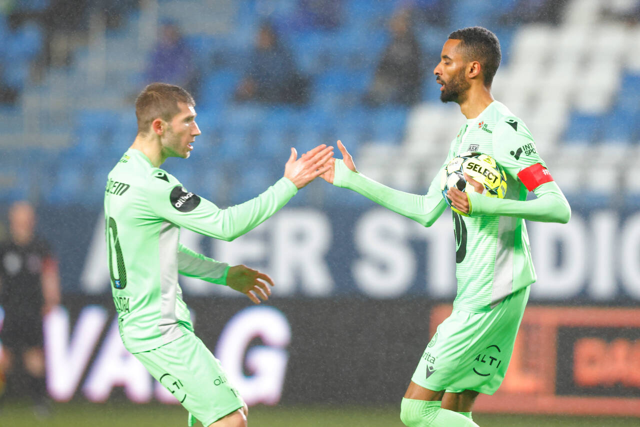 Amahl Pellegrino fortsatte scoringsformen borte mot Molde søndag. Foto: Svein Ove Ekornesvåg / NTB