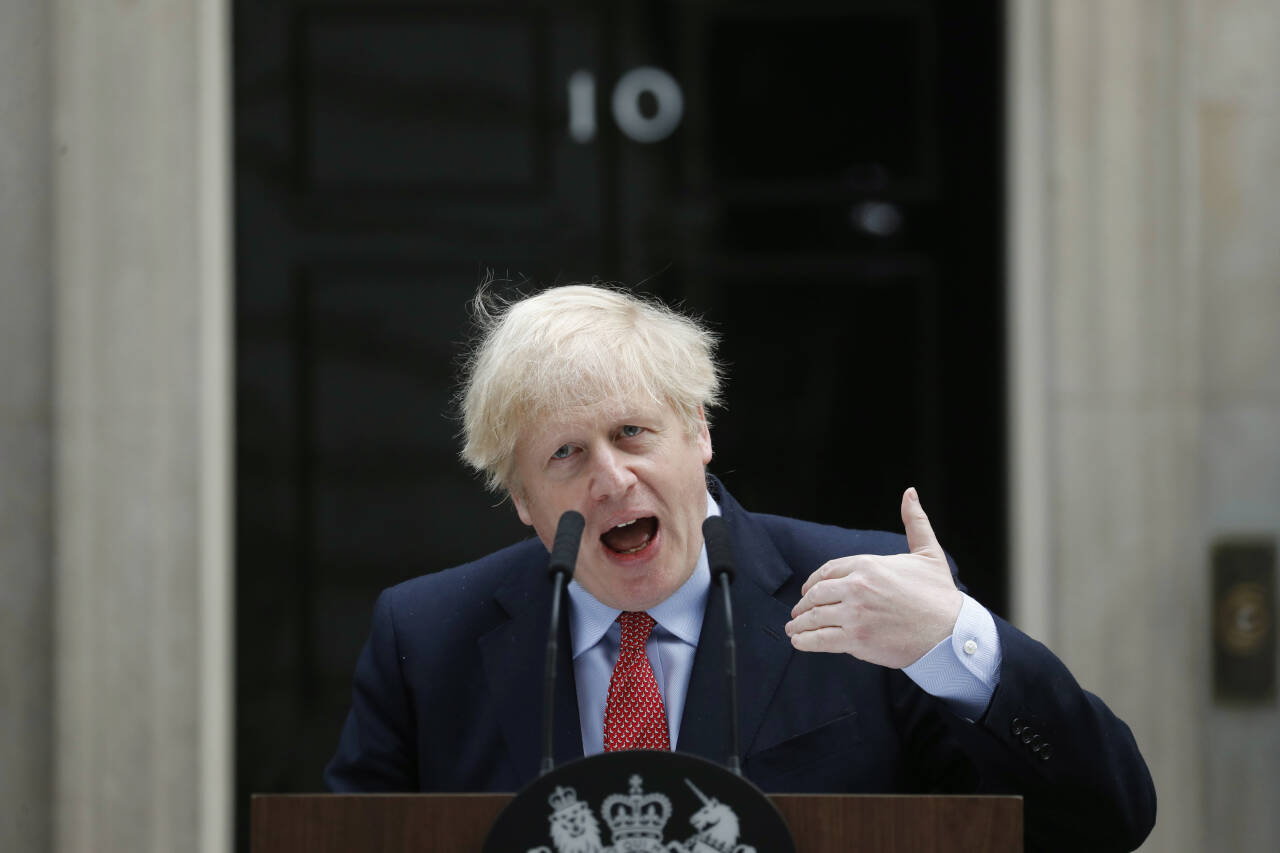 Storbritannias vindressurser er nærmest uendelige, sier statsminister Boris Johnson om den varslede satsingen. Arkivfoto: Frank Augstein / AP / NTB