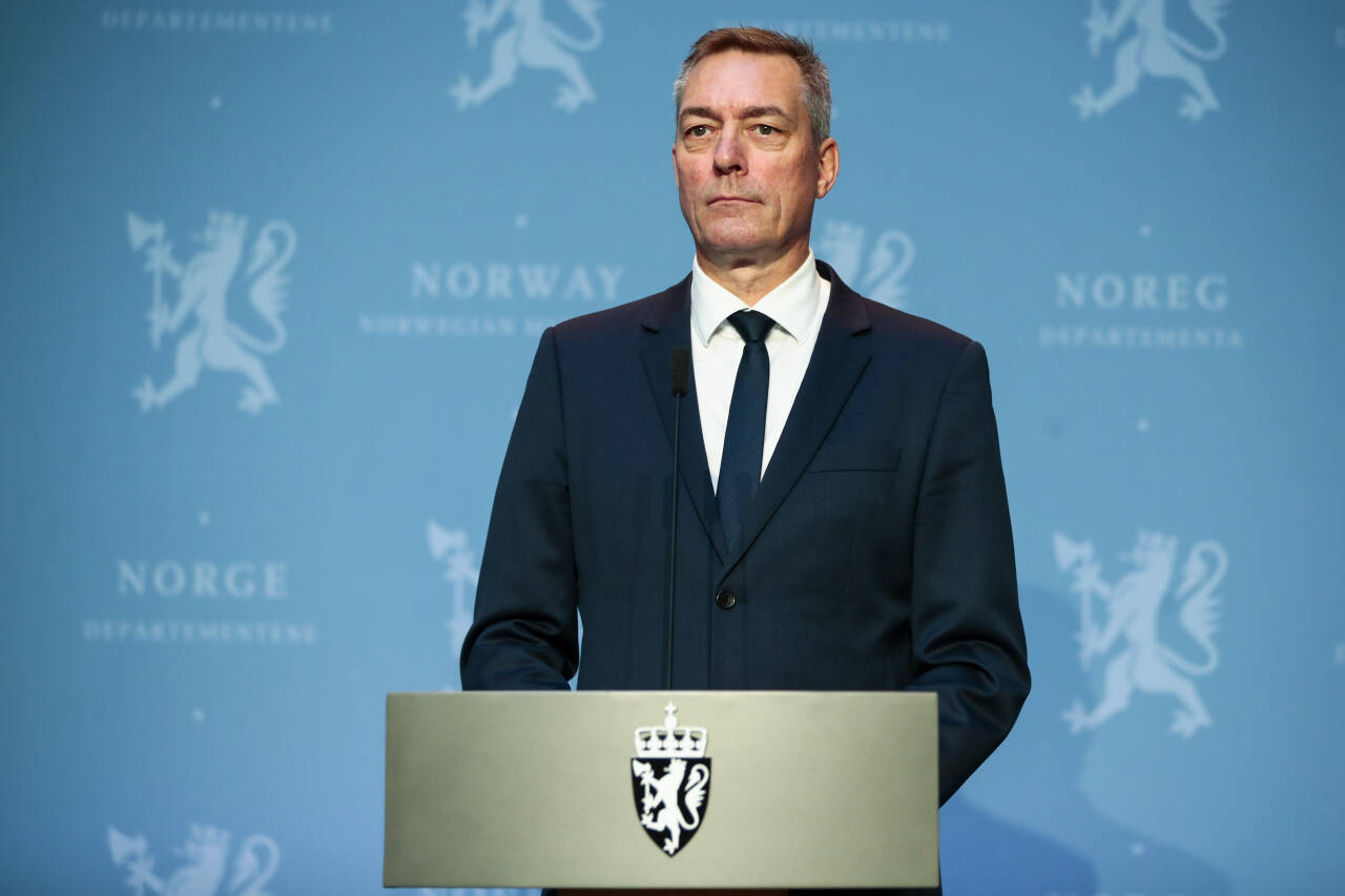 Forsvarsminister Frank Bakke-Jensen (H) la fram sitt forslag til ny langtidsplan for Forsvaret nylig under en pressekonferanse der regjeringen presenterer den nye samfunnssikkerhetsmelding og langtidsplanen for Forsvaret.Foto: Jil Yngland / NTB