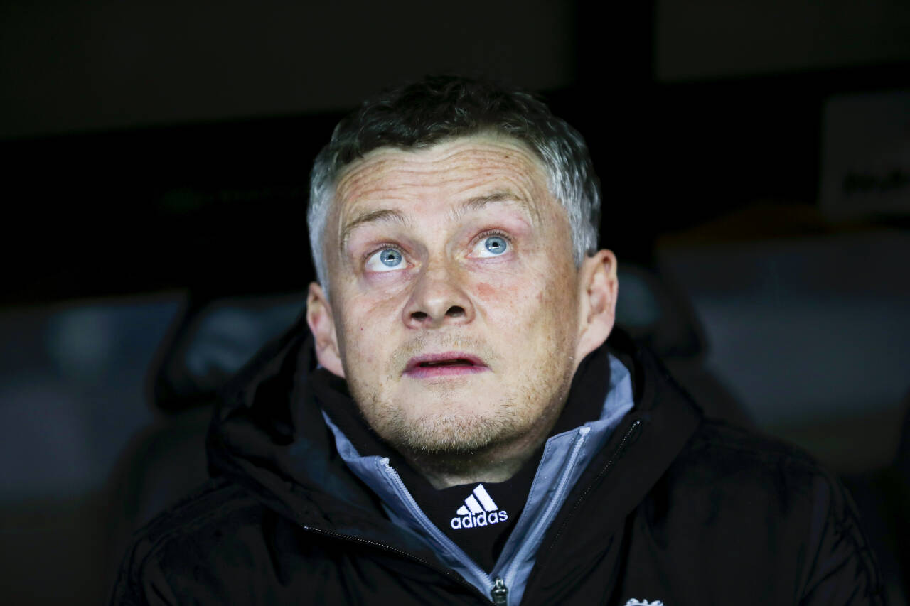 Manchester United-manager Ole Gunnar Solskjær vil ha tre poeng lørdag. Foto: Francisco Seco / AP / NTB