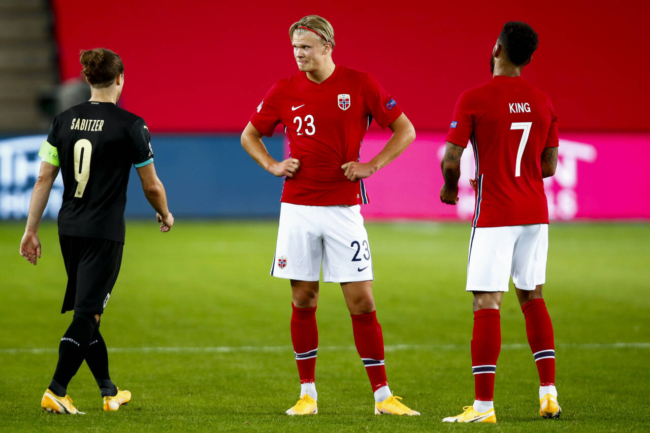 De norske fotballherrene blir å se på TV 2 i mange år framover. Foto: Terje Pedersen / NTB scanpix