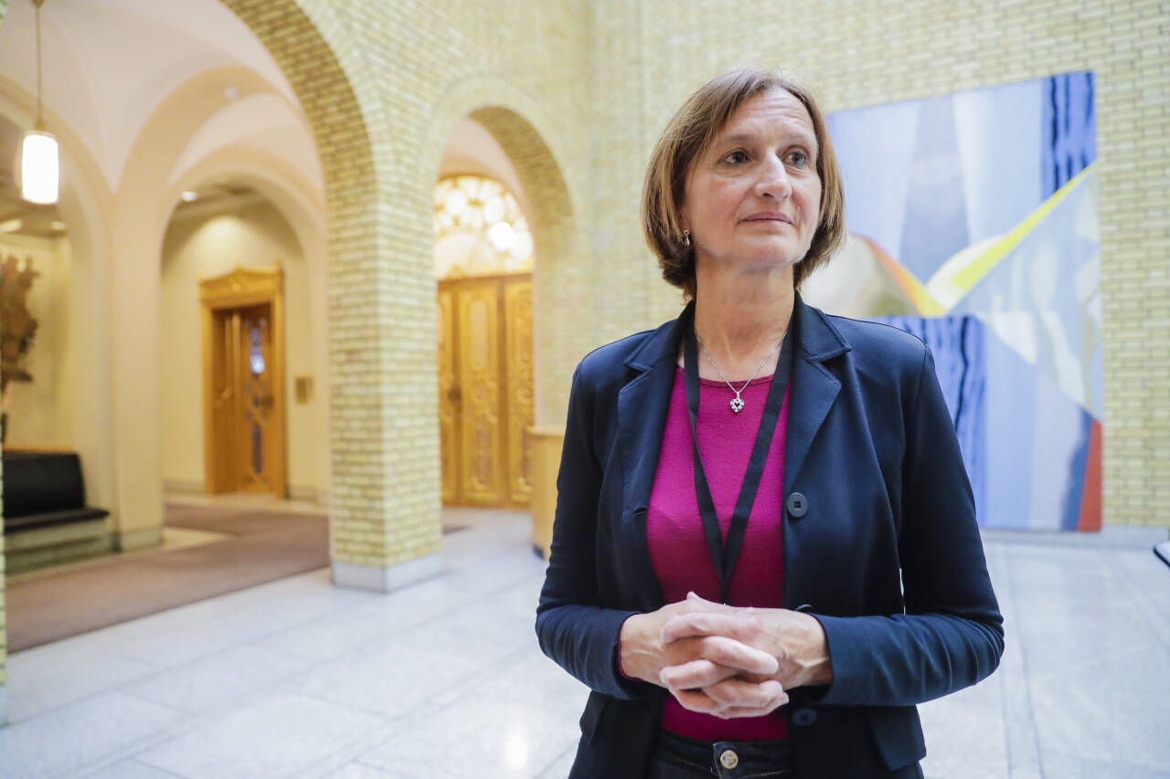 Stortingets direktør Marianne Andreassen sier at det har vært innbrudd på epostkontoene til flere stortingsrepresentanter og ansatte. Foto: Berit Roald / NTB scanpix