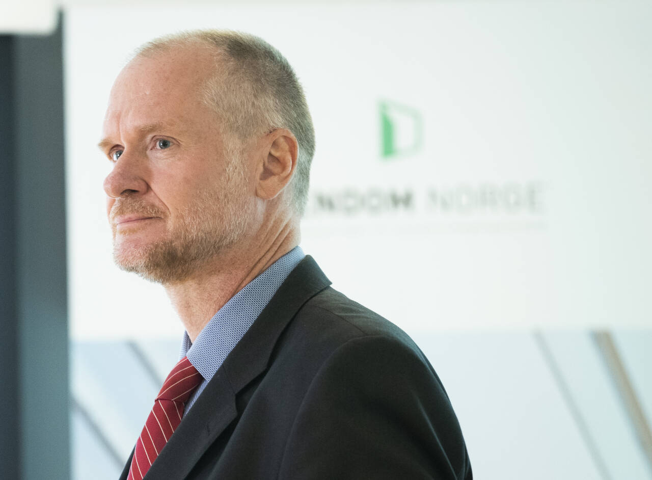 Henning Lauridsen er administrerende direktør i Eiendom Norge. Bildet ble tatt i juli. Foto: Berit Roald / NTB scanpix