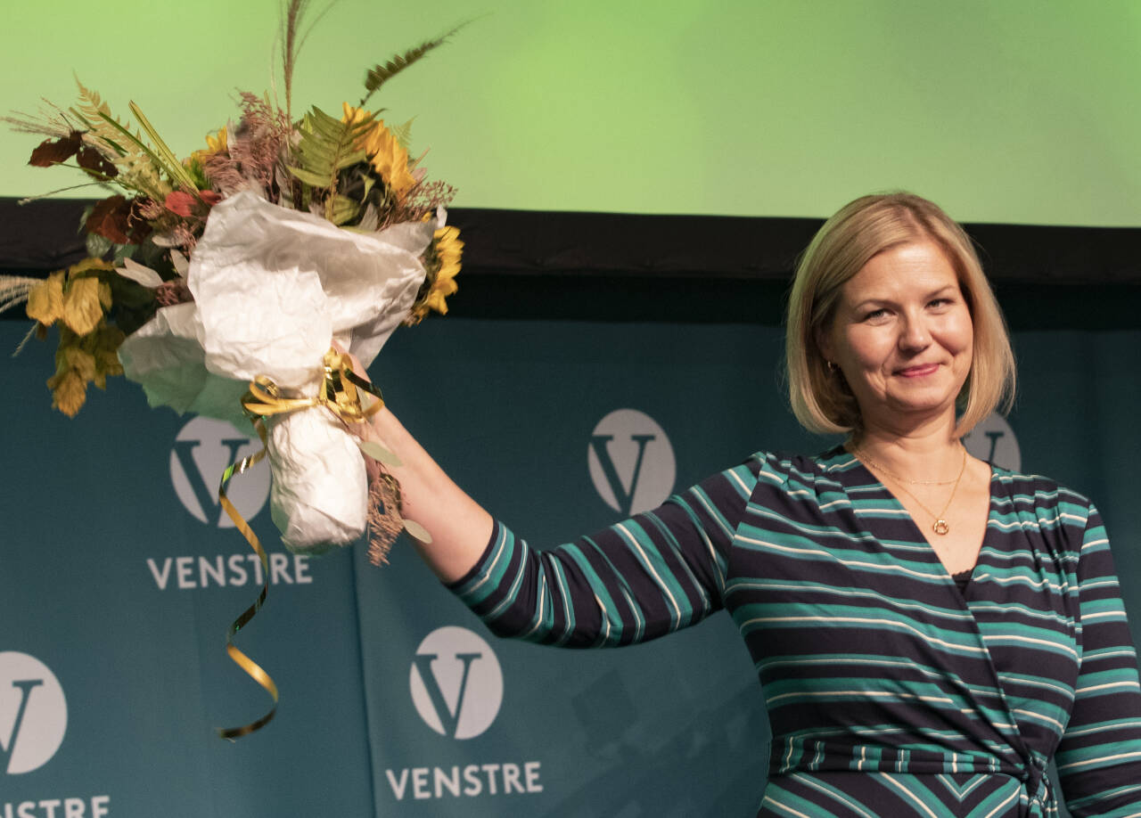 Guri Melby er valgt til ny leder i Venstre. Foto: Geir Olsen / NTB