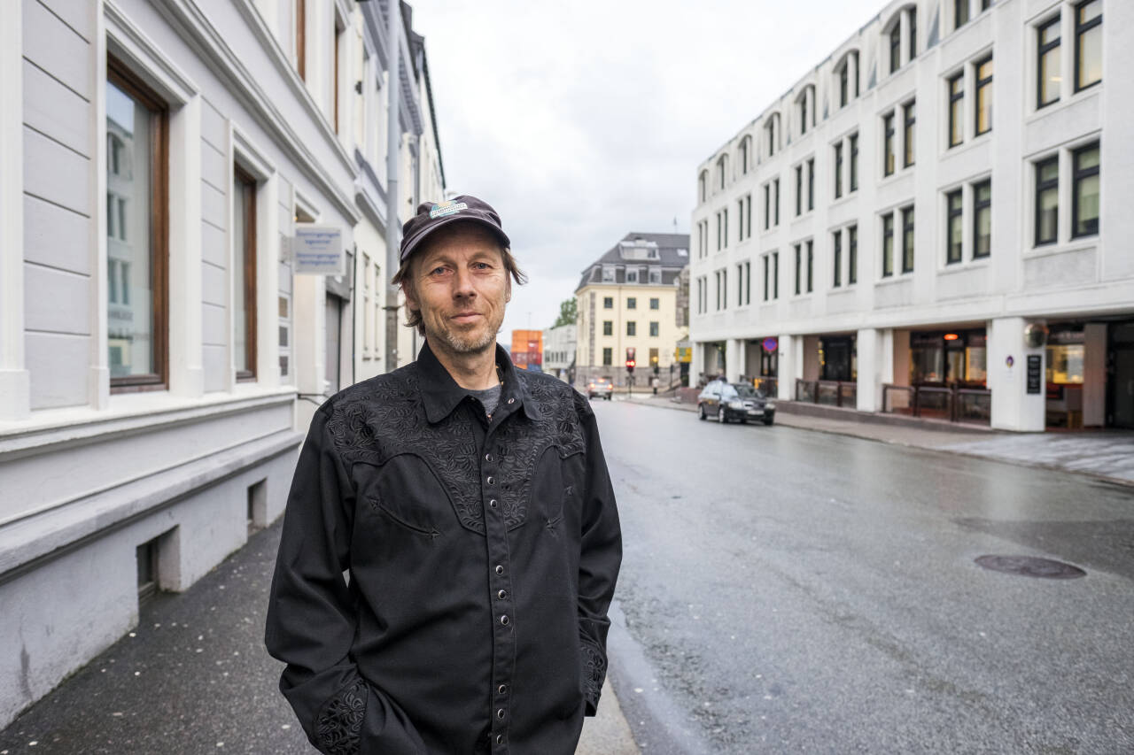 Festivalsjef for Protestfestivalen i Kristiansand, Svein Inge Olsen.Foto: Tor Erik Schrøder / NTB