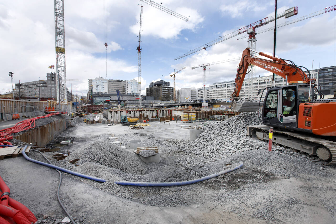 Bygg- og anleggsbransjen er mest optimistisk til nyansettelse de kommende tre månedene.Foto: Gorm Kallestad / NTB scanpix