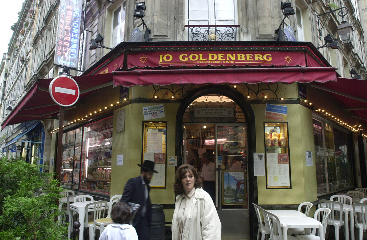 Chez Jo Goldenberg restaurant i 2002. Foto: Jacques Brinon / AP
