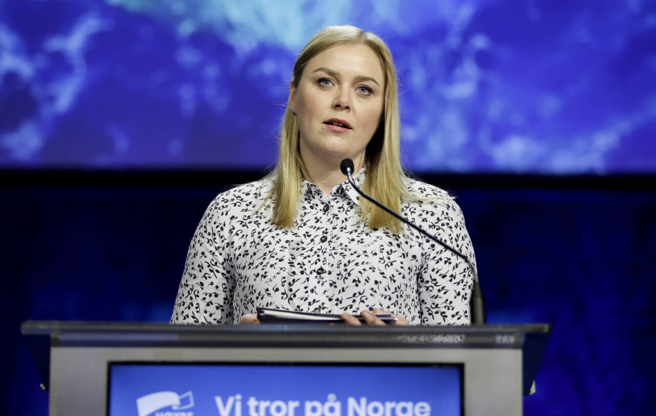 Høyres nye nestleder, olje- og energiminister Tina Bru, vil dra partiet i en grønn retning. Hun ønsker samtidig oljeleting Lofoten og Frp velkommen tilbake i regjering. Foto: Vidar Ruud / NTB scanpix