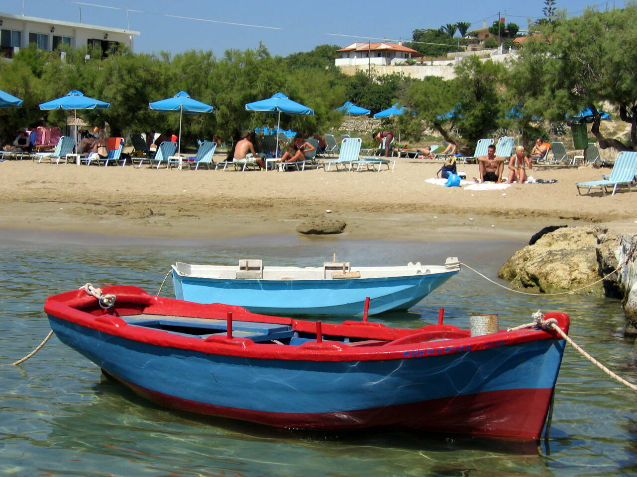 En av fire drømmer om å legge sommerferien til utlandet – som her i Hellas. Foto: Gunnar Lier / NTB