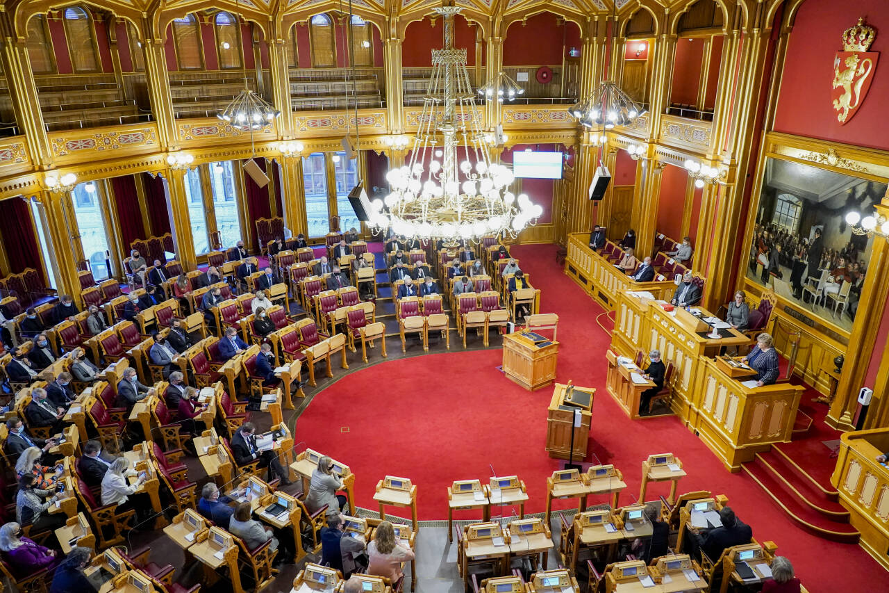 Stortinget skal behandle regjeringens klimamelding. Foto: Håkon Mosvold Larsen / NTB
