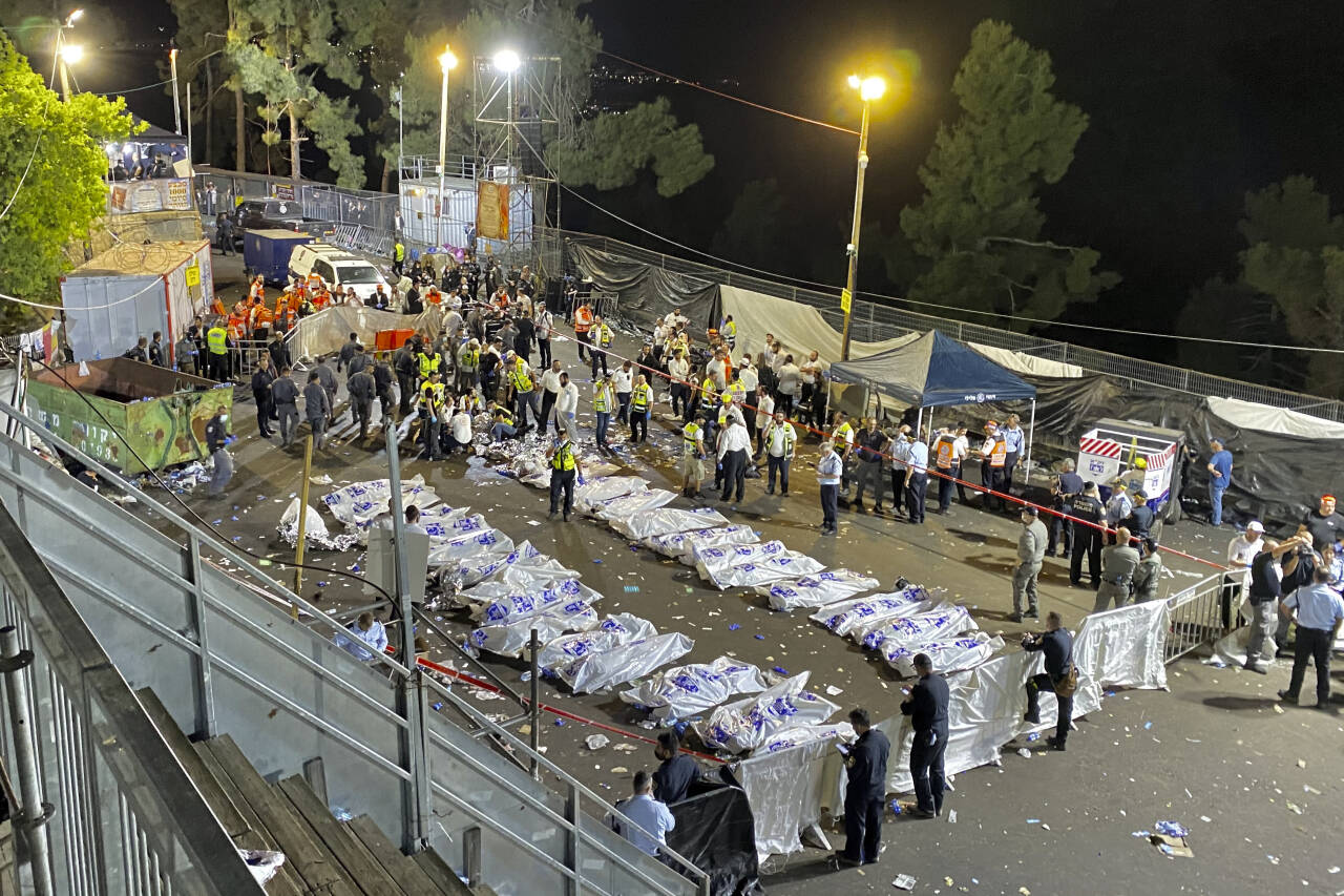 Foto: Ishay Jerusalemite / Behadrei Haredim via AP / NTB