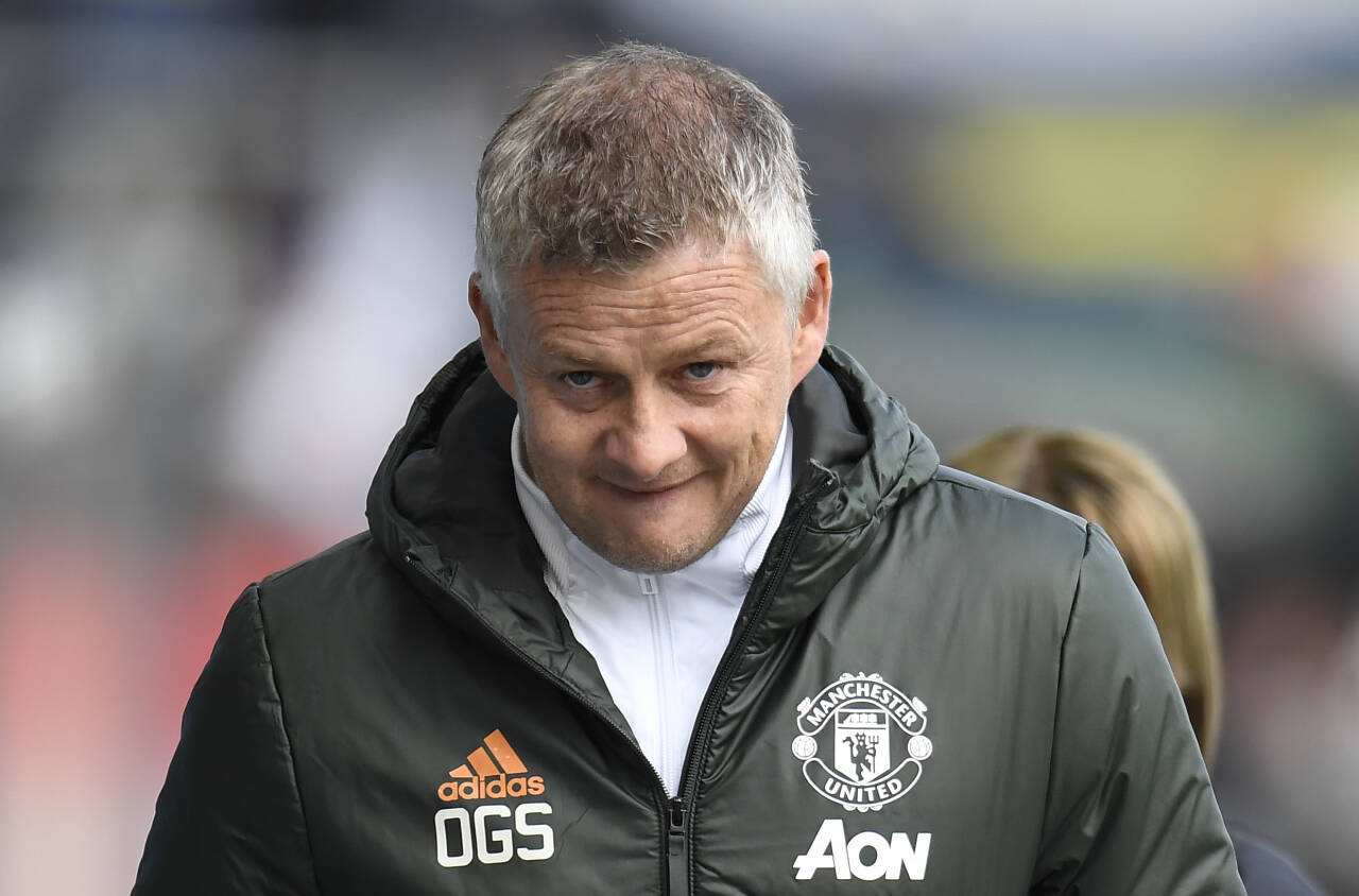 Ole Gunnar Solskjær drømmer om å løfte europaligapokalen med Manchester United. Foto: Peter Powell / Pool via AP / NTB