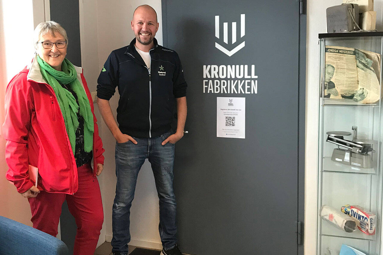 Besøk hos Kronullfabrikken. Foto: SV