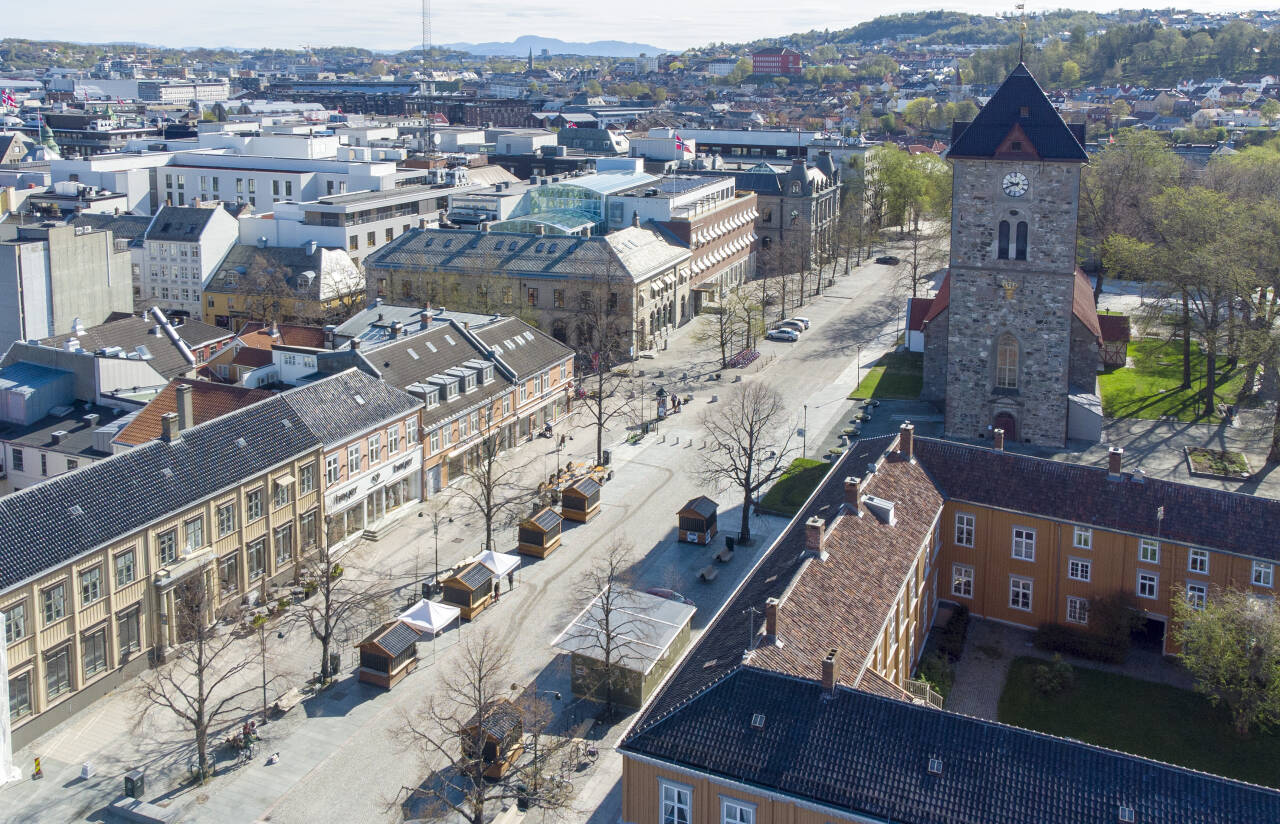 I løpet av helga er det registrert over 50 nye smittede i Trondheim. Foto: Gorm Kallestad / NTB