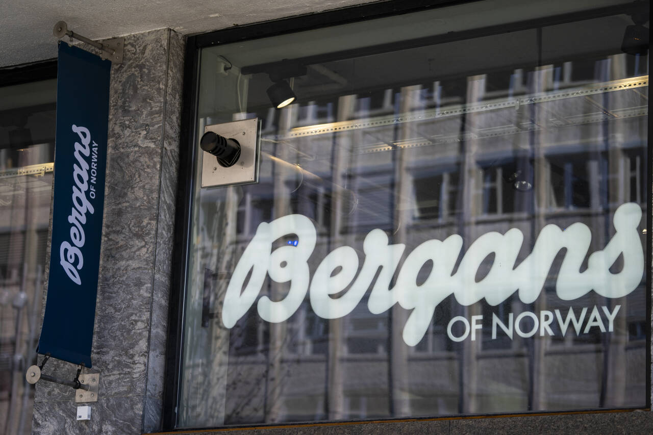 Bergans of Norway-butikk i Oslo sentrum. Nå er det tradisjonsrike selskapet solgt til Sport Holding, som er eid av Bjørn Rune Gjelsten og Color Line-eier Olav Nils Sunde. Foto: Håkon Mosvold Larsen / NTB