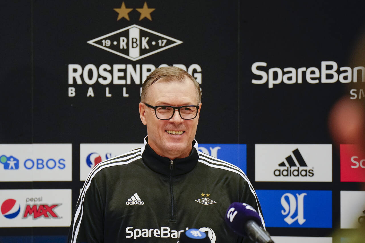 Kjetil Rekdal ble mandag presentert som Rosenborg-trener.Foto: Ole Martin Wold / NTB