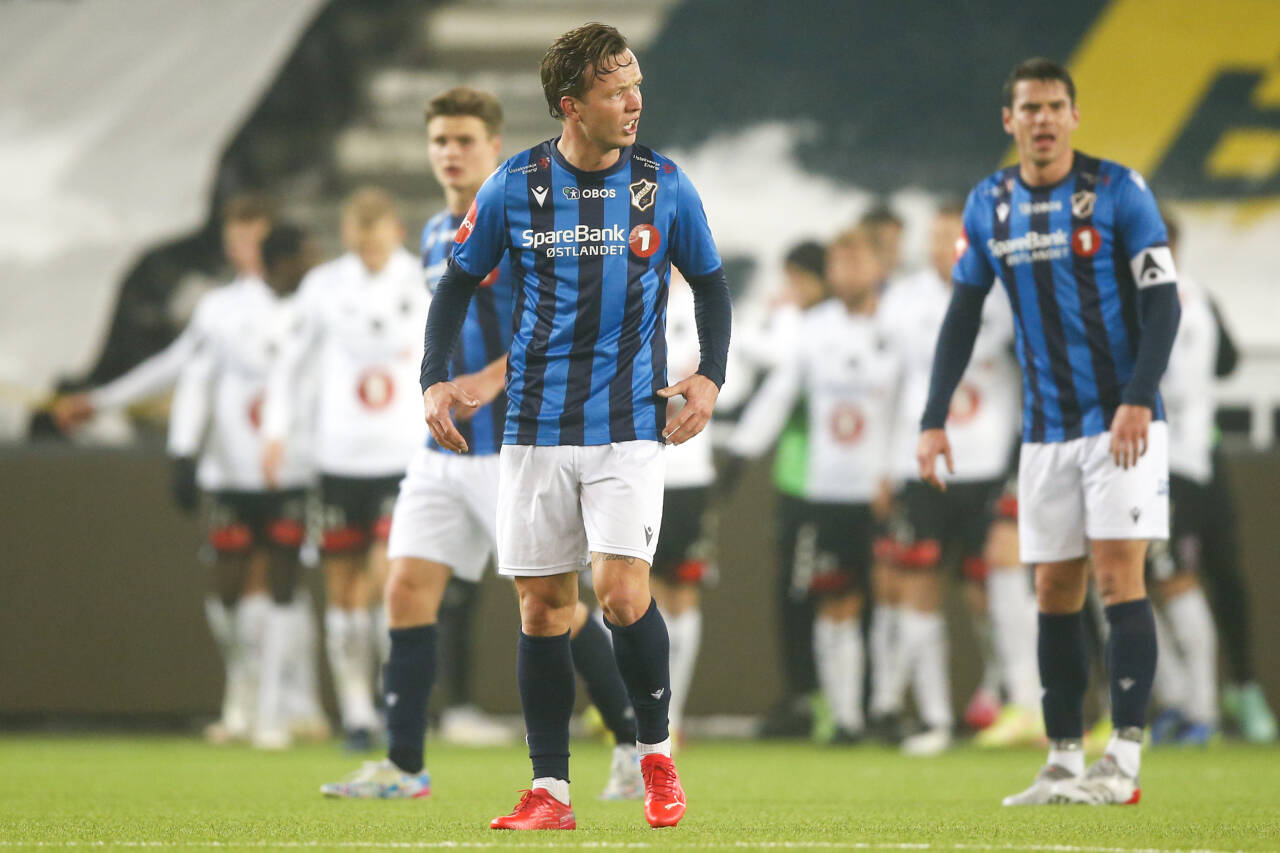 Fredrik Haugen og Stabæk greide ikke å unngå nedrykk. Foto: Trond  R. Teigen / NTB