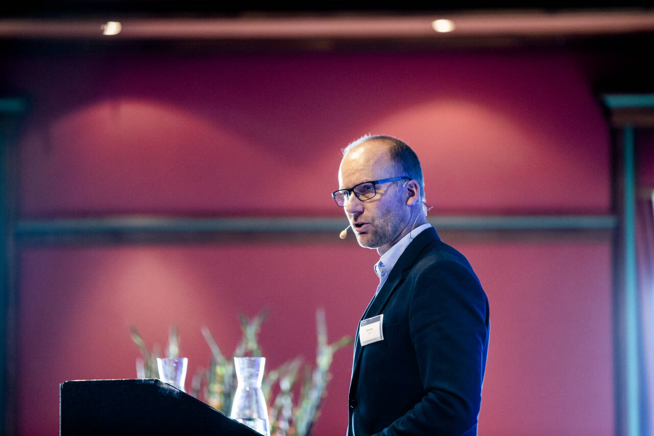Aker Solutions-sjef Kjetel Digre er ikke fornøyd med koronaåret 2020 og varsler at 2021 heller ikke vil bli et toppår. Foto: Stian Lysberg Solum / NTB