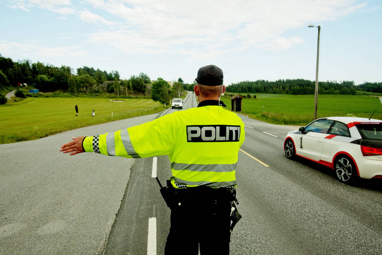 Utrykningspolitiet (UP) blir ikke lagt ned. Illustrasjonsfoto: Stian Lysberg Solum / NTB