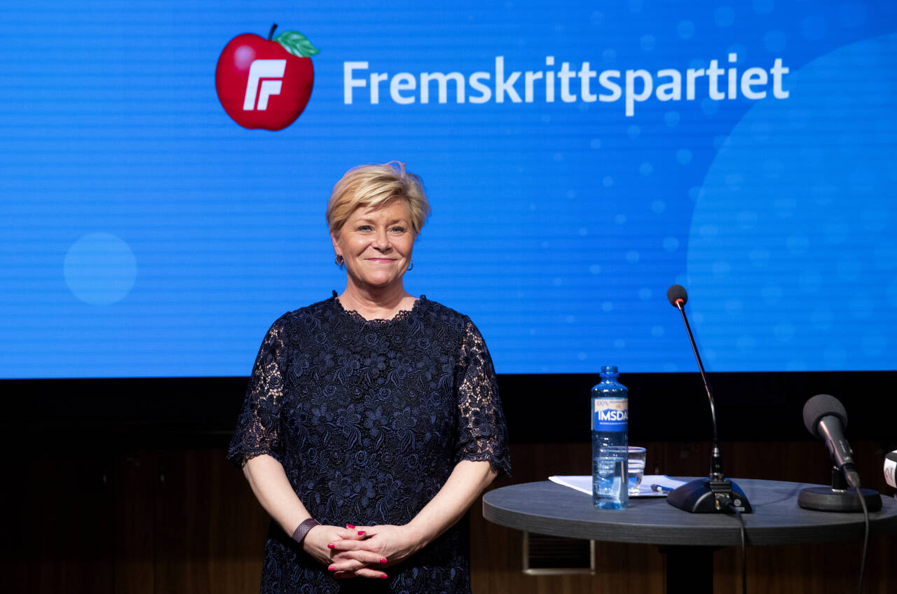 Siv Jensens tid som partileder i Fremskrittspartiet nærmer seg slutten. Foto: Berit Roald / NTB