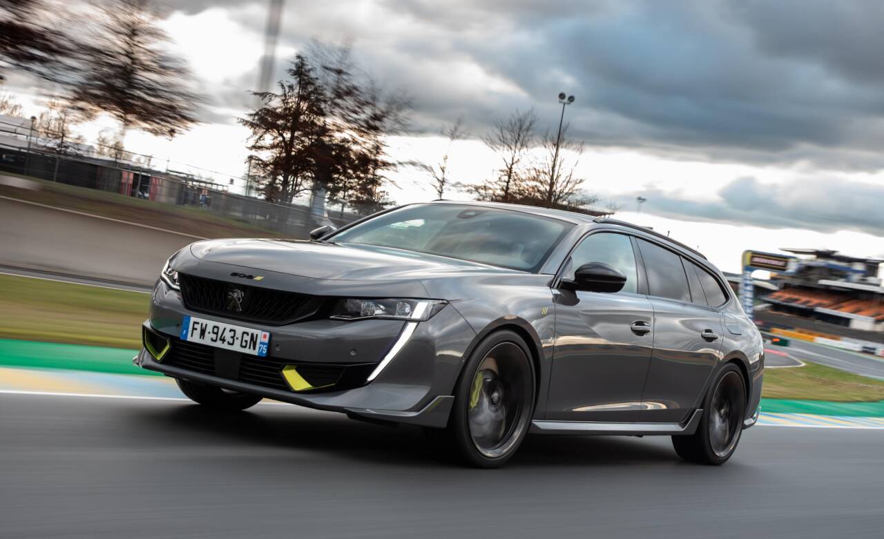 FAMILIESPORT: Straks er Peugeot klar med en svært sprek versjon av 508-modellen. Foto: Produsenten