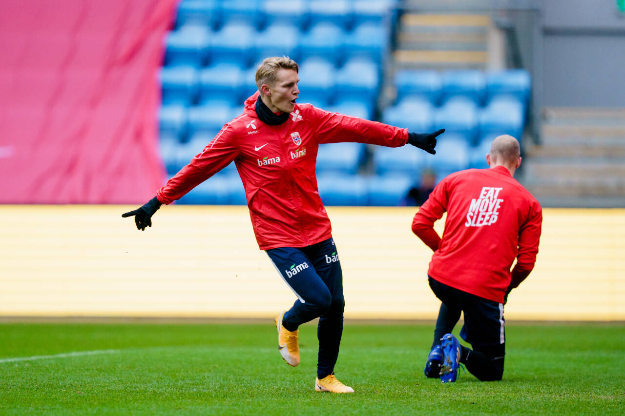 Martin Ødegaard skal være på vei til Arsenal. Foto: Stian Lysberg Solum / NTB