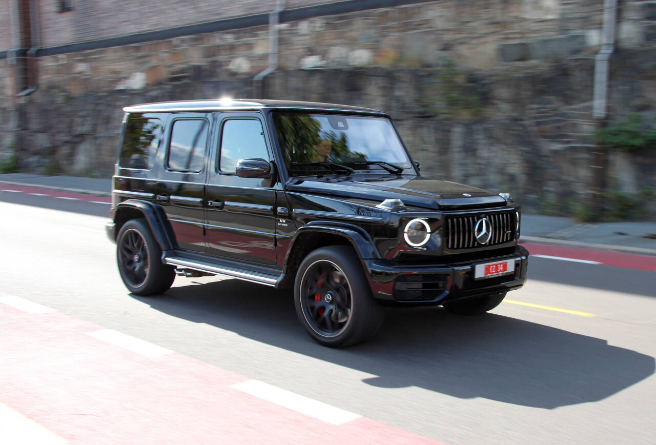 G-KLASSE: Av de rundt 100 AMG-modellene som lages, er det AMG G63 som er mest populær i Norge. Foto: Morten Abrahamsen / NTB