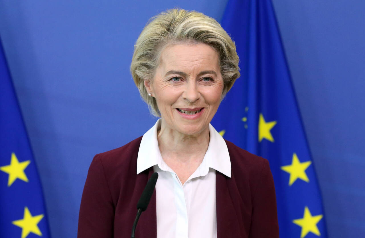 EU-kommisjonens leder Ursula von der Leyen presenterte onsdag det hun betegnet som en historisk pakke med klimatiltak som skal gjøre det mulig å nå målet om å gjøre EU-landene klimanøytrale innen 2050. Foto: AP / NTB