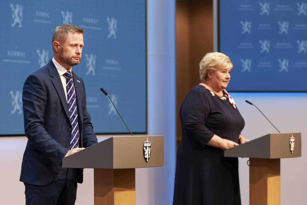 Regjeringen har blitt kritisert for at Norge ikke var bedre forberedt på koronapandemien. Foto: Beate Oma Dahle / NTB