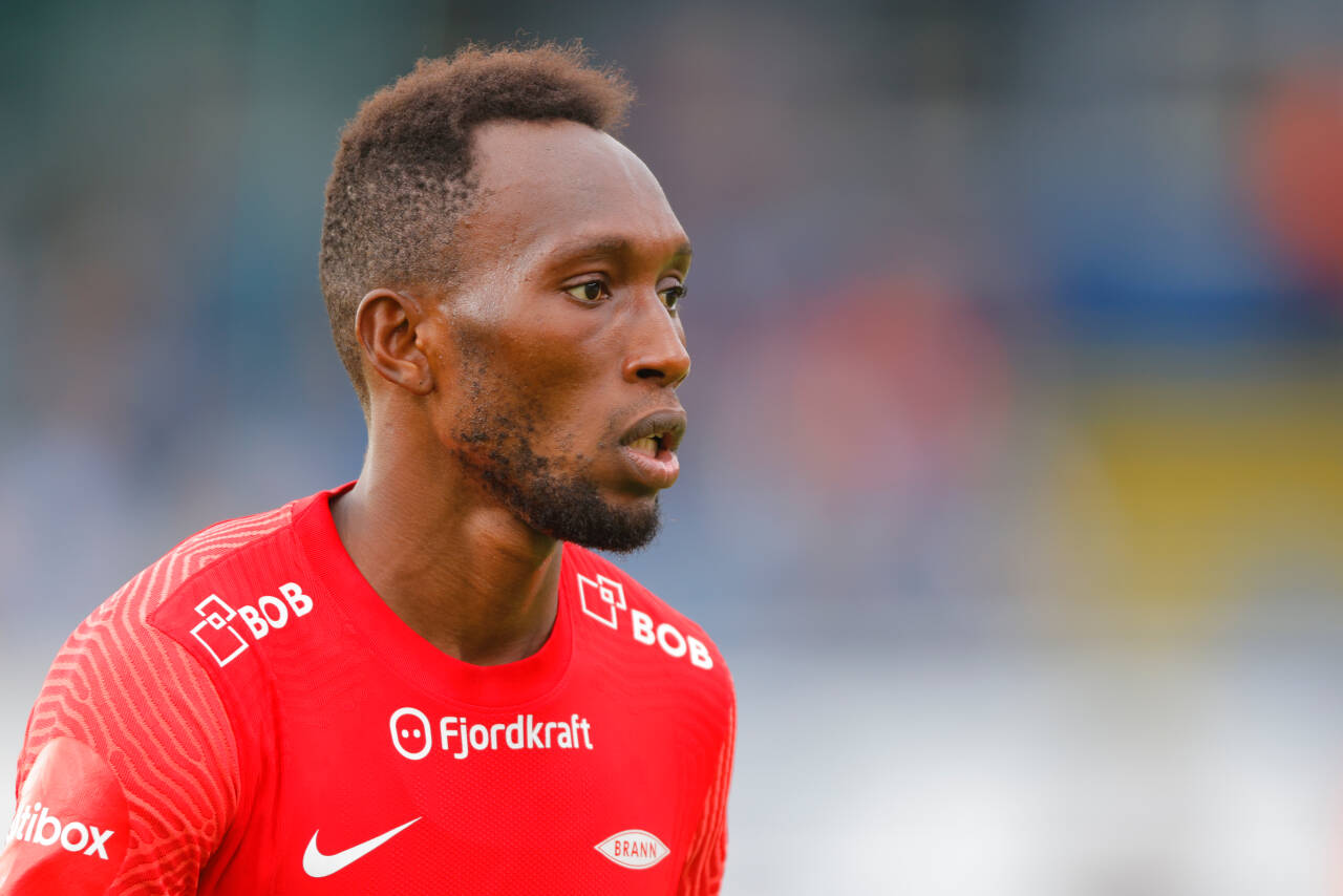 Daouda Bamba forlater Brann. Foto: Svein Ove Ekornesvåg / NTB