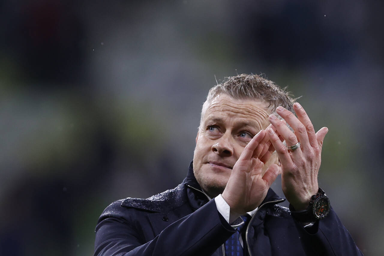 Manchester Uniteds Ole Gunnar Solskjær kan bli årets manager i Premier League.Foto: Kacper Pempel, Pool via AP / NTB