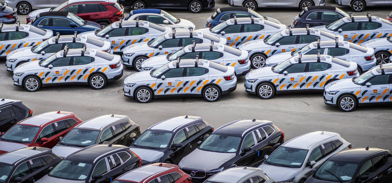 ELEKTRISK FRAMTID: Organisasjonen Transport & Environment mener Volvo er det merket, sammen med Volkswagen, som har den beste strategien for overgangen fra fossilbil til elbil. Foto: Ole Berg-Rusten / NTB