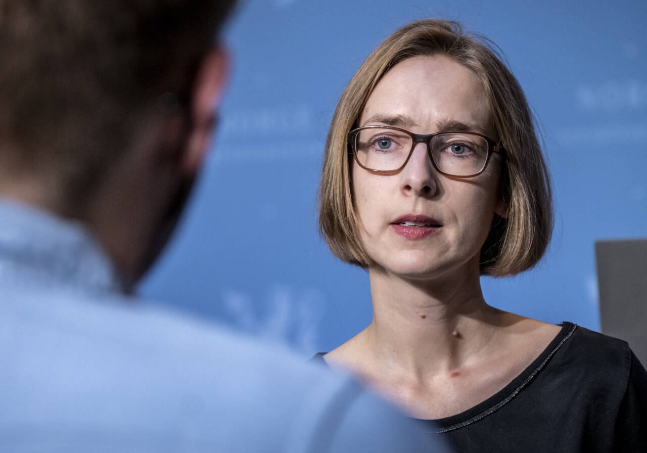 Næringsminister Iselin Nybø (V) frykter for EØS-avtalens fremtid dersom Senterpartiet og SV kommer til makten. Foto: Ole Berg-Rusten / NTB