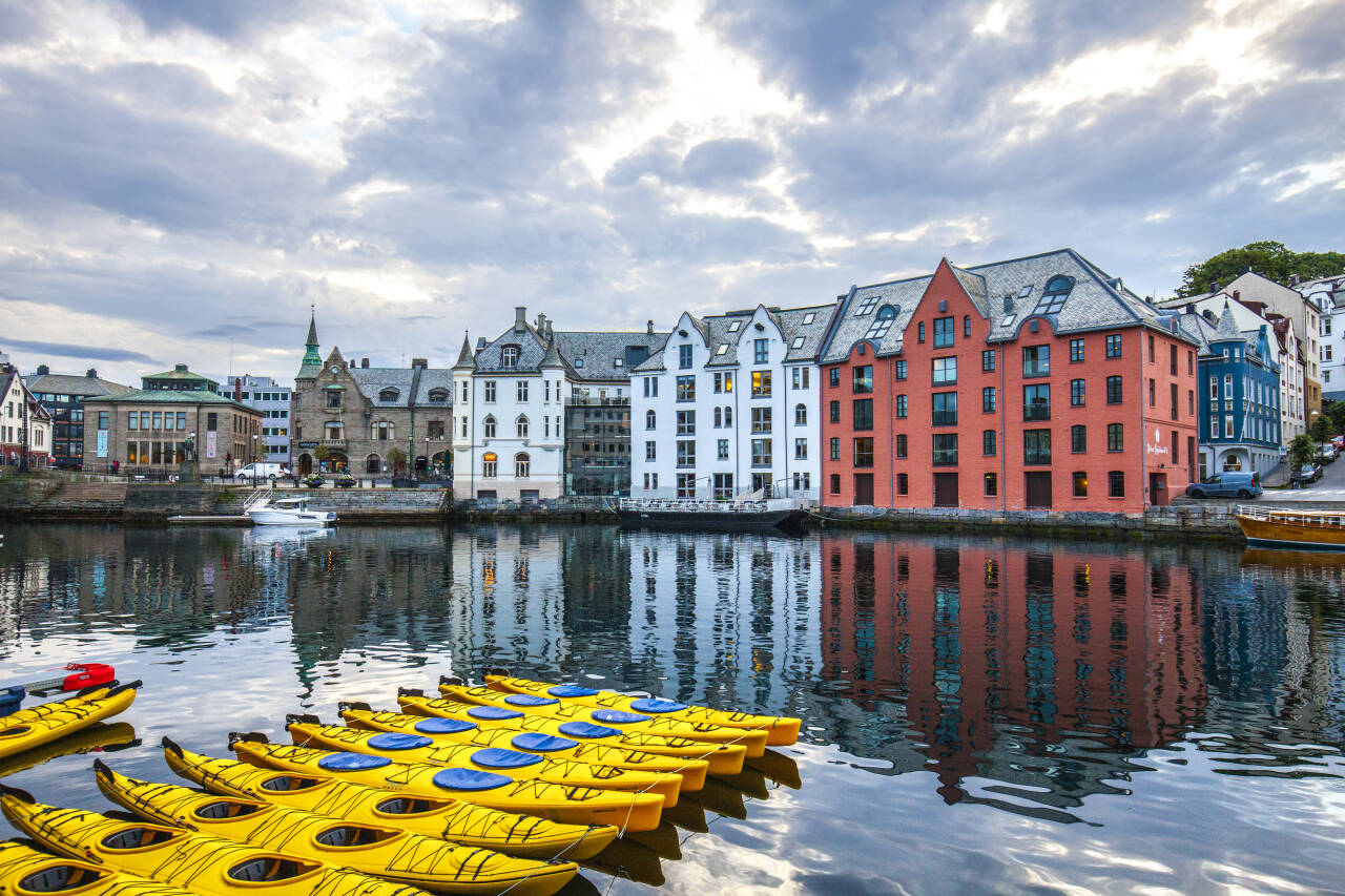 Brosundet i Ålesund. Illustrasjonsfoto: Halvard Alvik / NTB