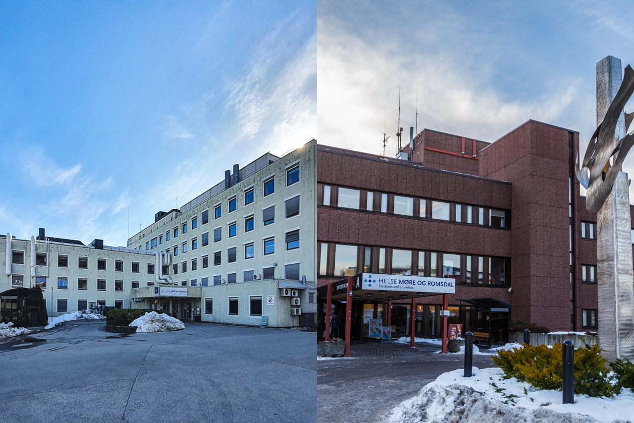 Helse Møre og Romsdal får sterk kritikk etter at to babyer døde i forbindelse med fødsel på sykehusene i Molde og Kristiansund. Foto: Steinar Melby / KSU.NO