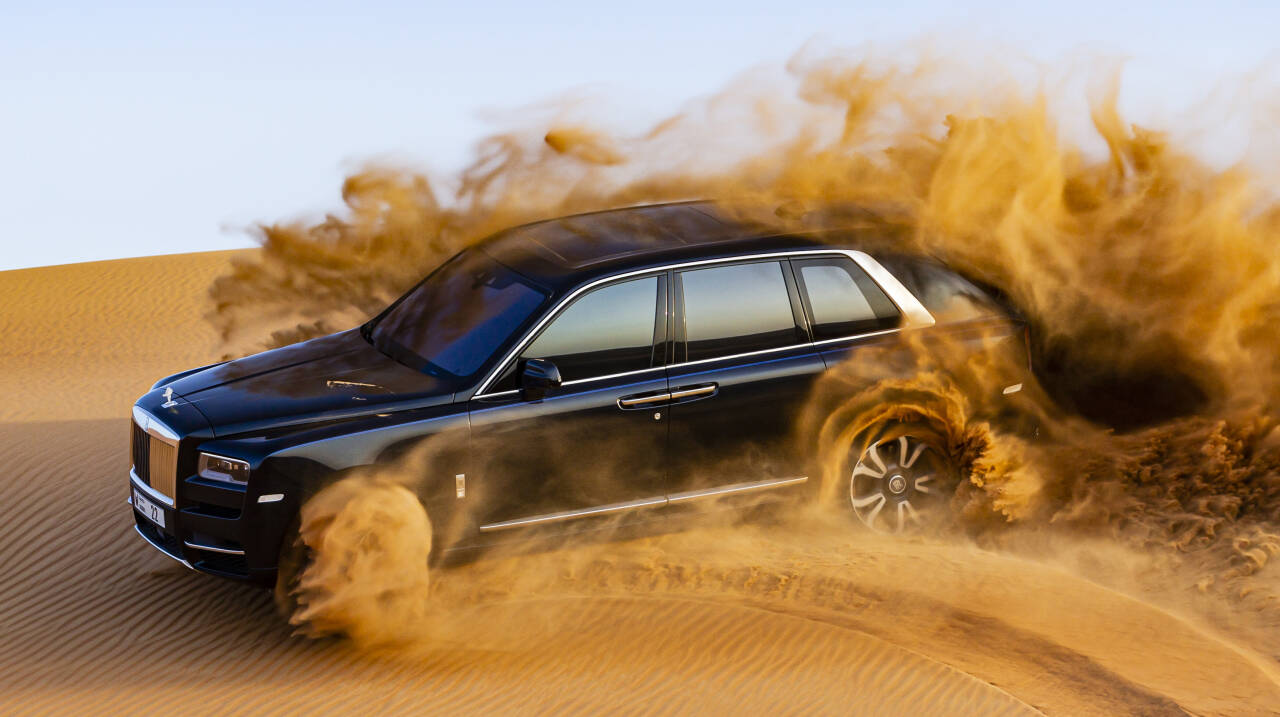 MEST POPULÆR: Det er SUV-en Cullinan som selger desidert mest av Rolls-Royce sine modeller. Foto: Produsenten