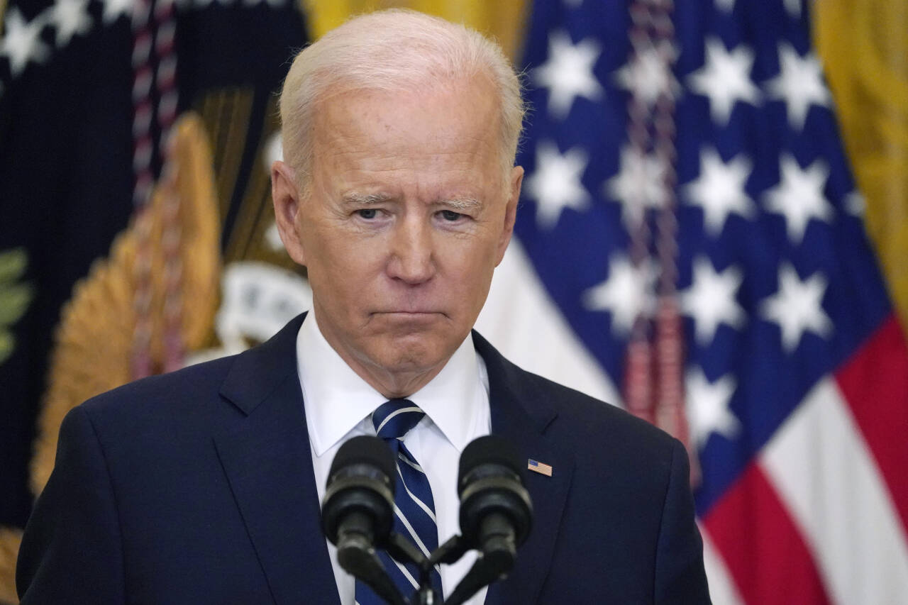 Kina blir ikke verdens mektigste land på min vakt, sier USAs president Joe Biden. Foto: AP / NTB