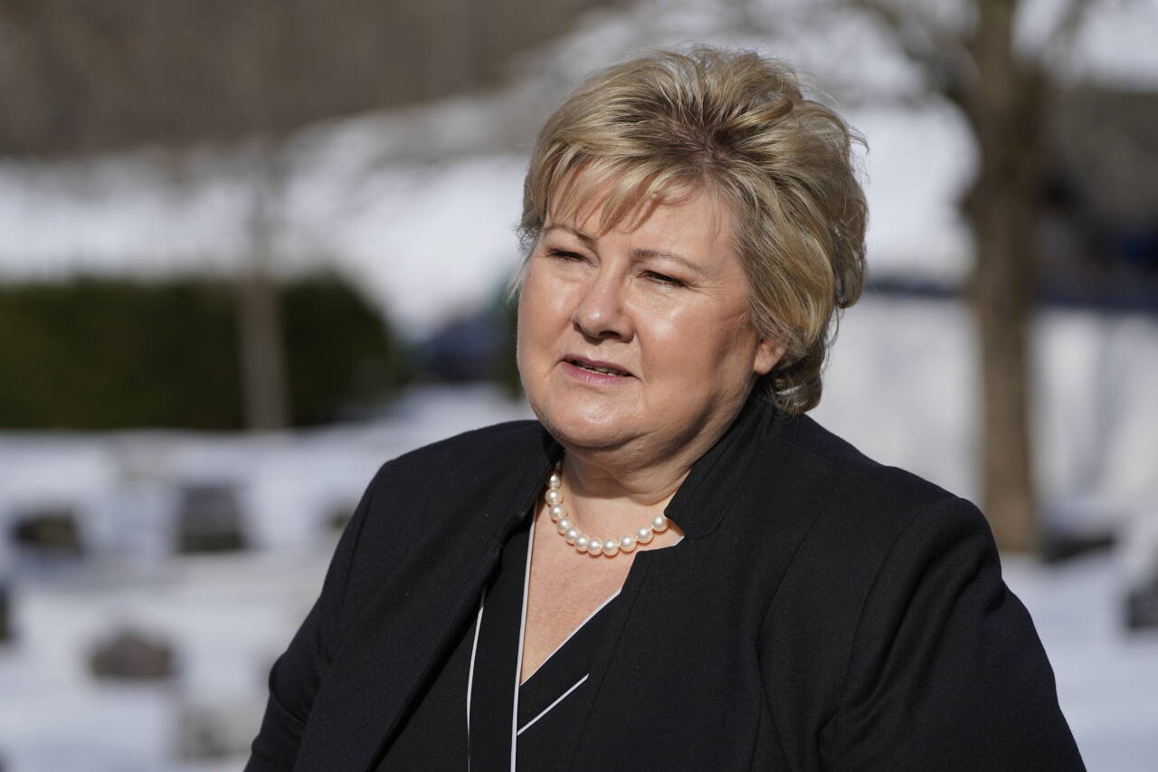 Politiet etterforsker om statsminister Erna Solberg brøt smittevernregler da hun besøkte Geilo i vinterferien. Foto: Håkon Mosvold Larsen / NTB